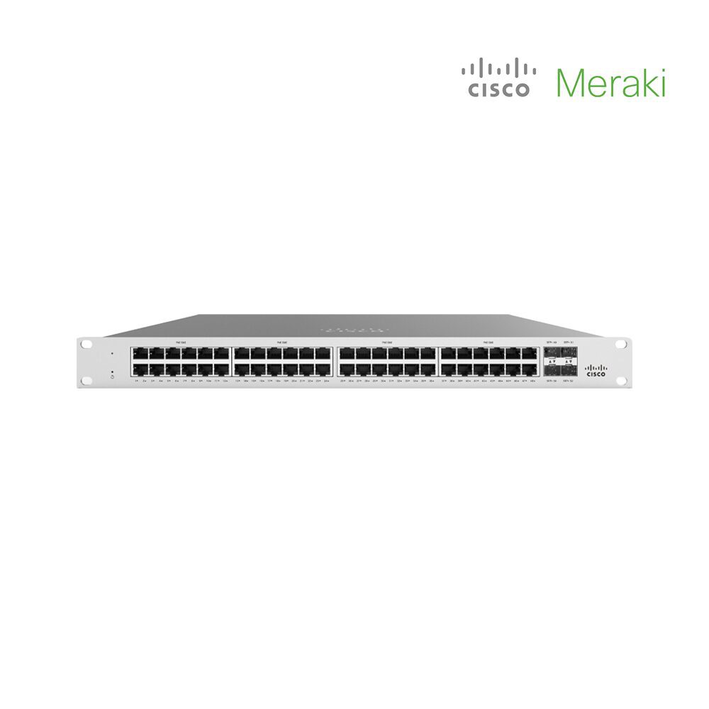 Cisco Meraki MS120-48LP Ports Manageable Ethernet Switch, Unclaimed
