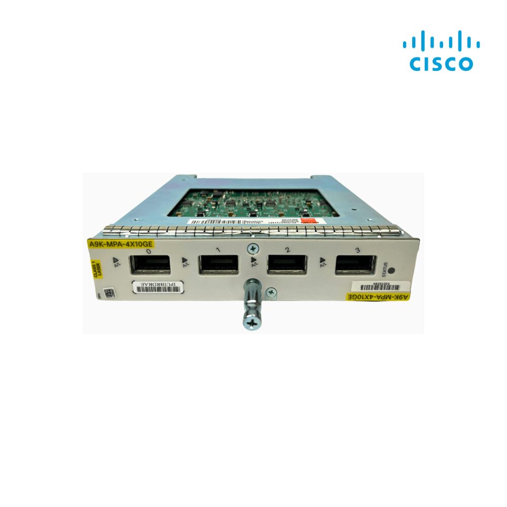 Cisco A9K-MPA-4X10GE ASR 9000 4-puerto 10GE Adaptador de Puerto Modular