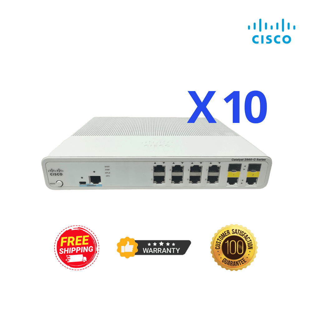 Cisco WS-C2960C-8TC-L Catalyst 2960-C Series Switch