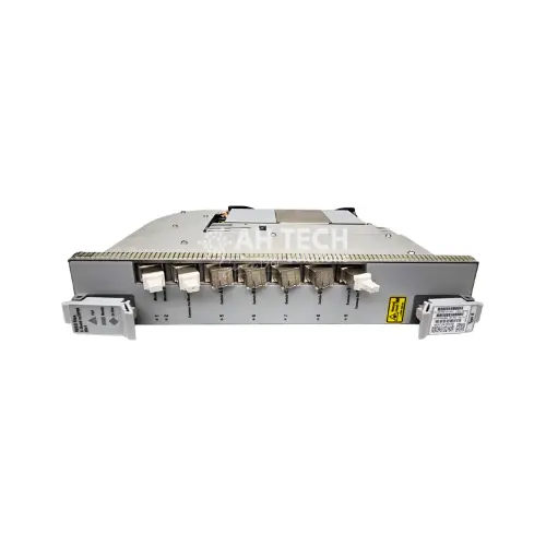 Rack-mmount industrial controller with multiple terminal connectors and a DIN rail power module on the side (informative hardware component).