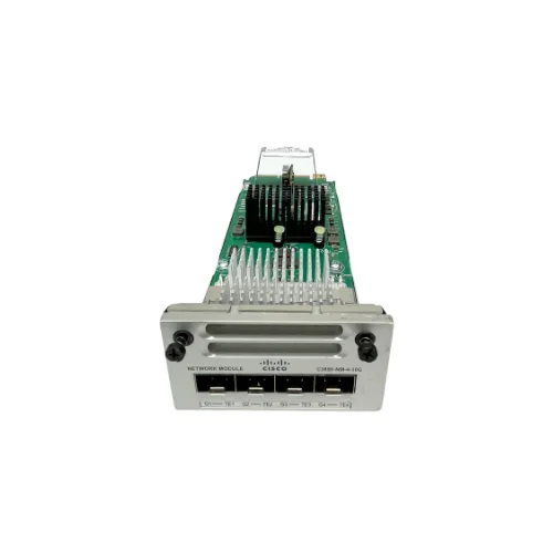 Cisco C3850-NM-4-10G – 4 × 10G SFP+ Network Module for Catalyst 3850