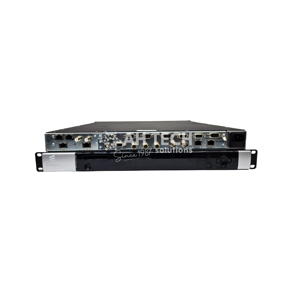 Ericsson RX8200 Advanced Modular Receiver – DVB-S2, MPEG-2/4 HD/SD, IP Out, 4 Audio | Refurbished with Active Licenses